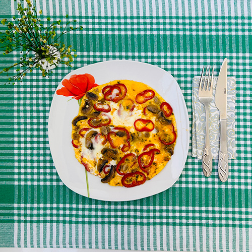 Ispanaklı Mantarlı Omlet Tarifi: Nasıl Yapılır?